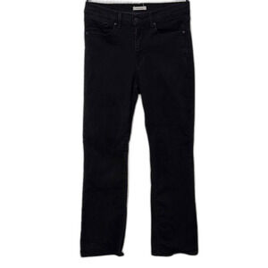 Levi’s Black Straight Leg Jeans with Stretch Fabric